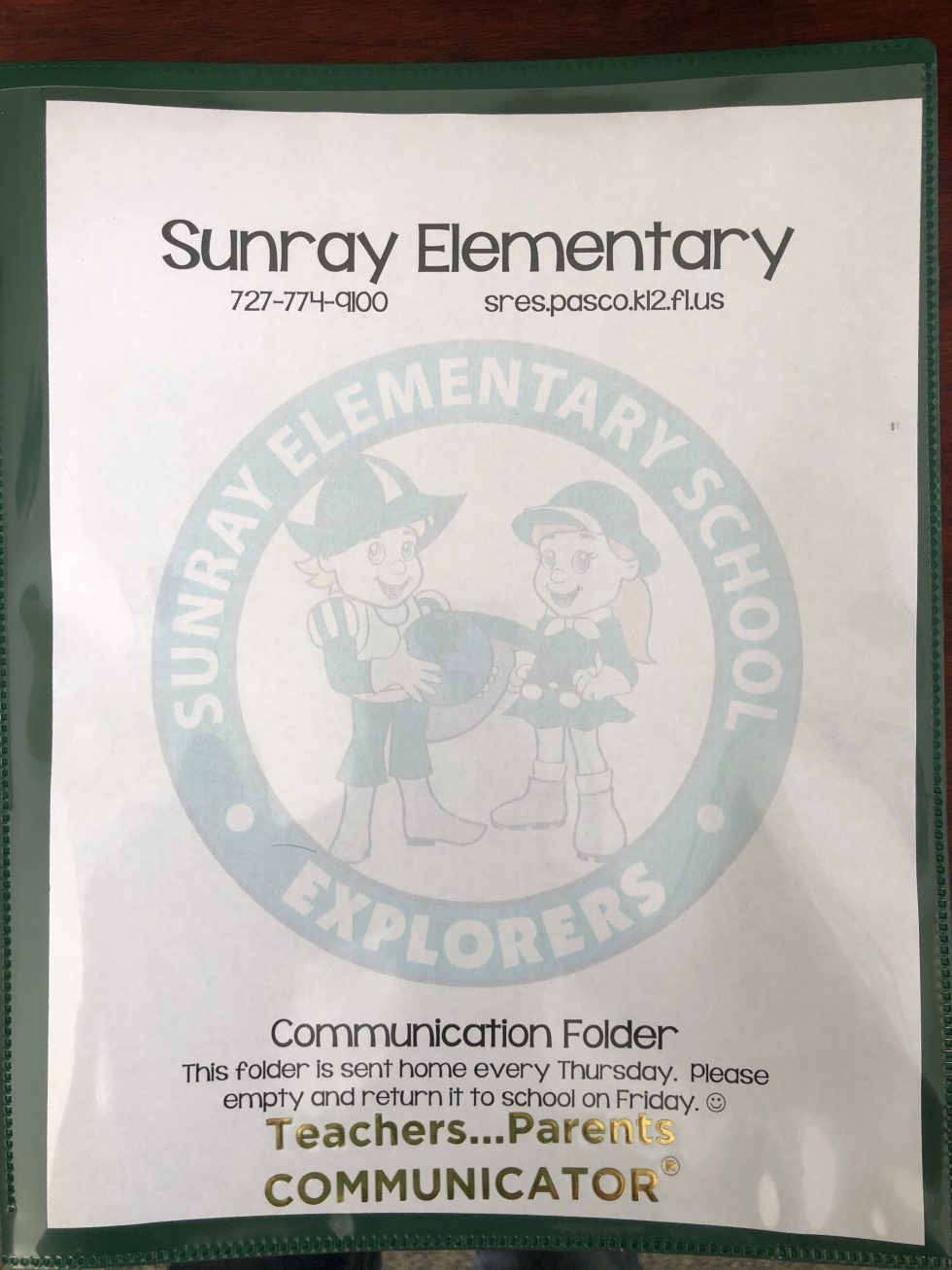 Thursday, November 19, 2020 Sunray Elementary School